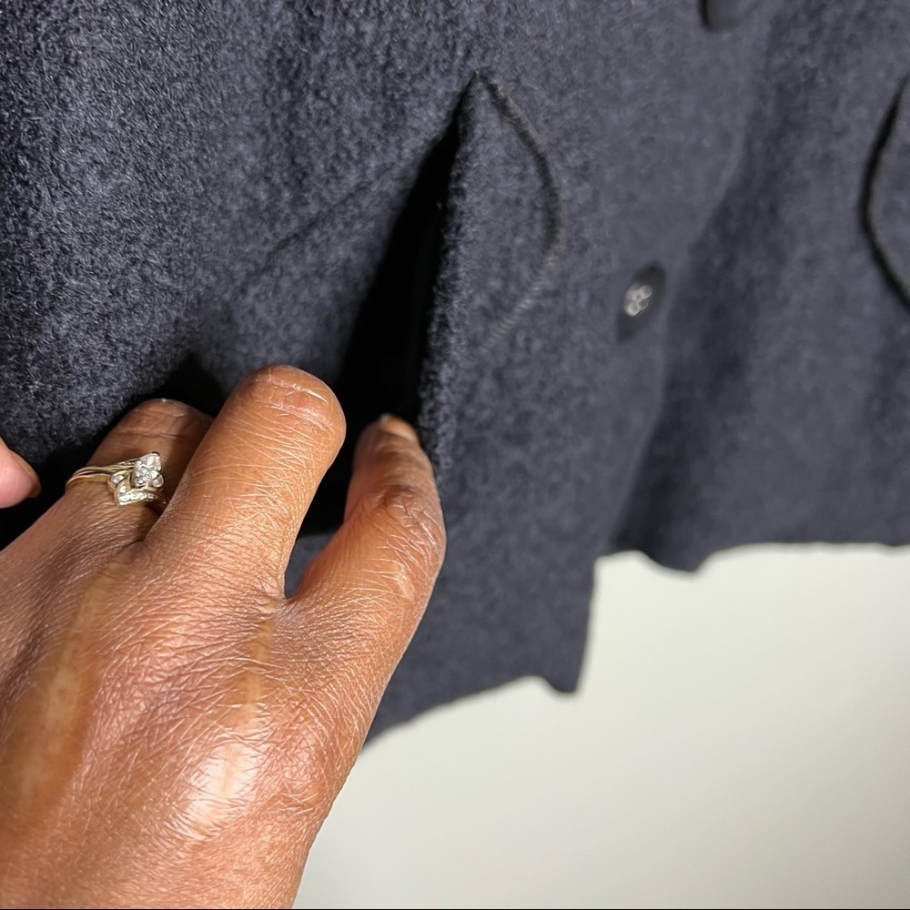 Merona Wool Blend Front Button Jacket - image 5